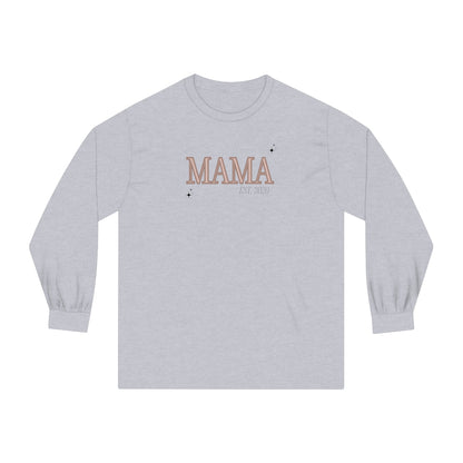 “EST. MAMA” Long Sleeve T-Shirt