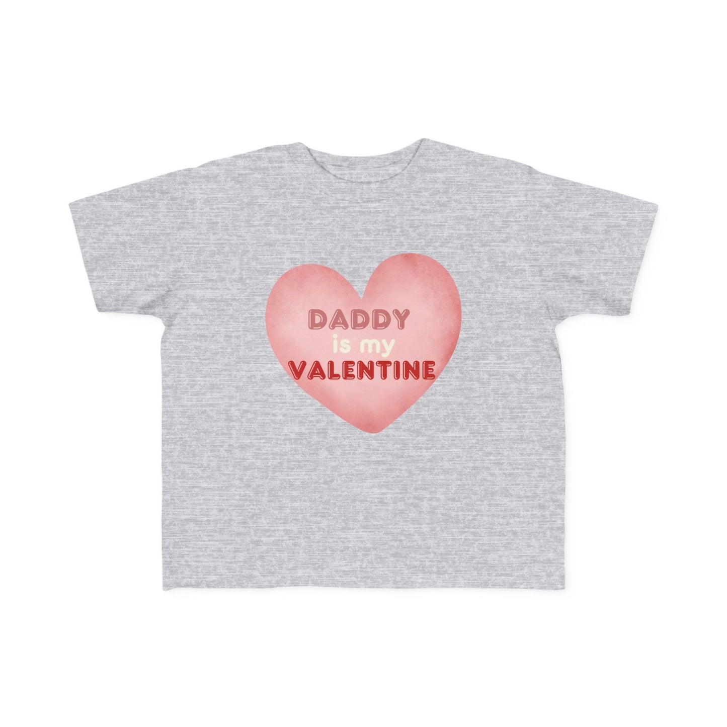 "Daddy's Valentine" Toddler's Jersey Tee