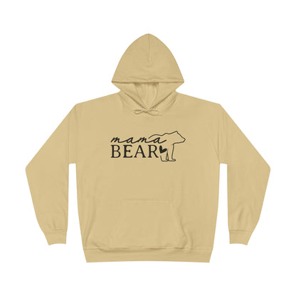"Mama Bear Silhouette" Pullover Hoodie Sweatshirt