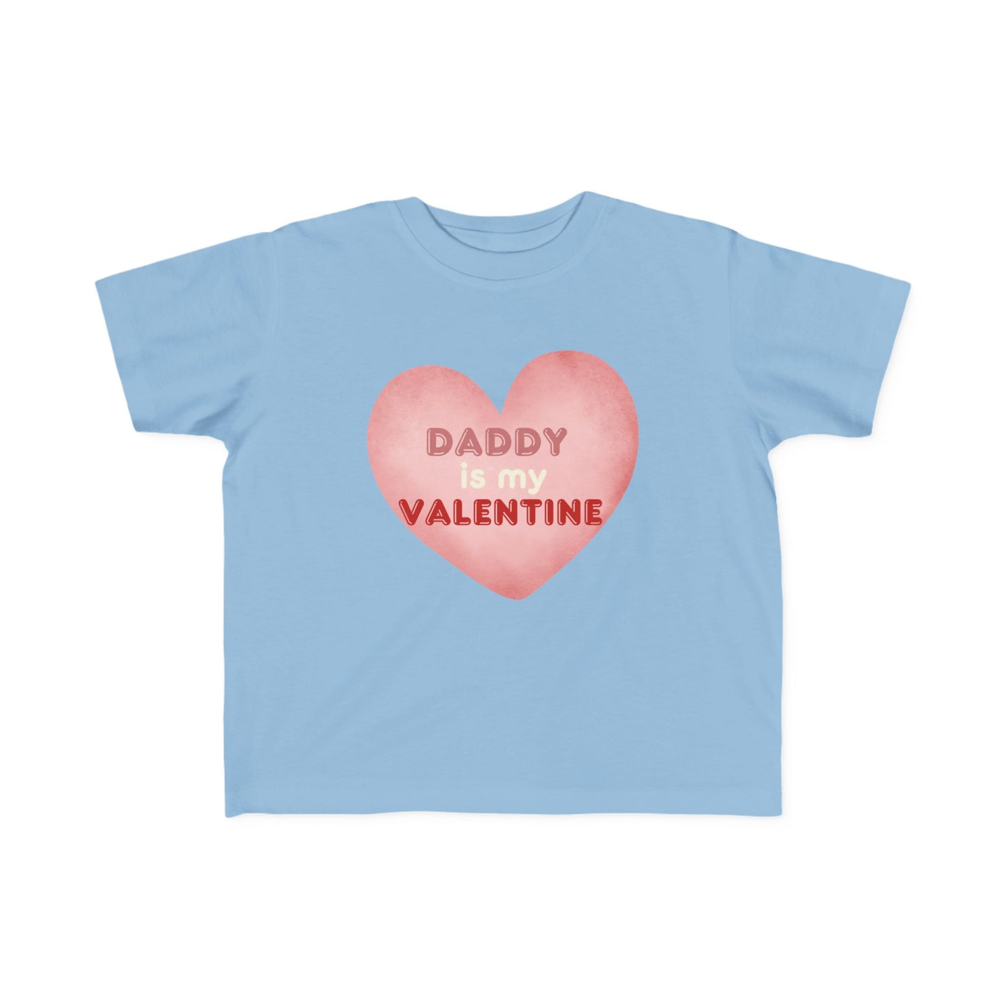 "Daddy's Valentine" Toddler's Jersey Tee