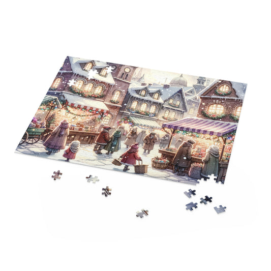Holiday Shopping Puzzle (500 Piece)