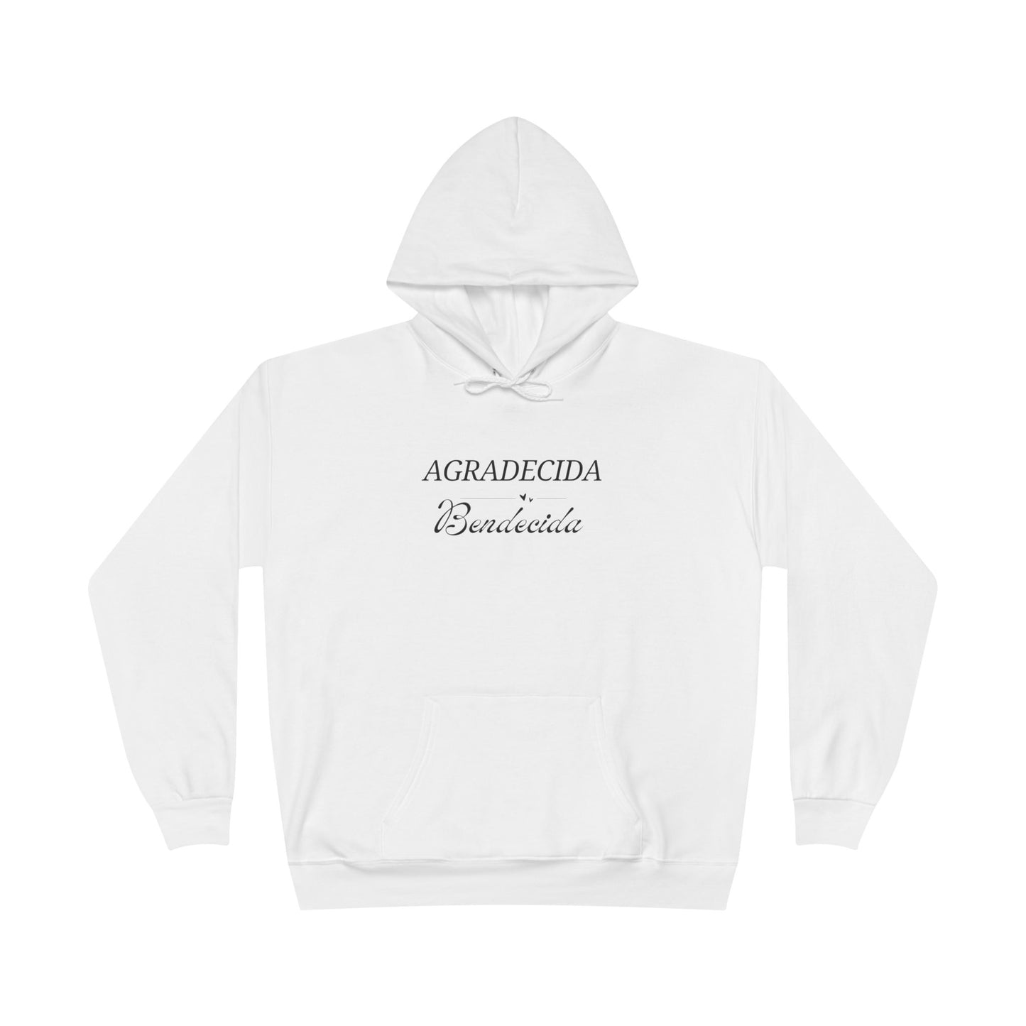 "Agradecida" Pullover Hoodie Sweatshirt