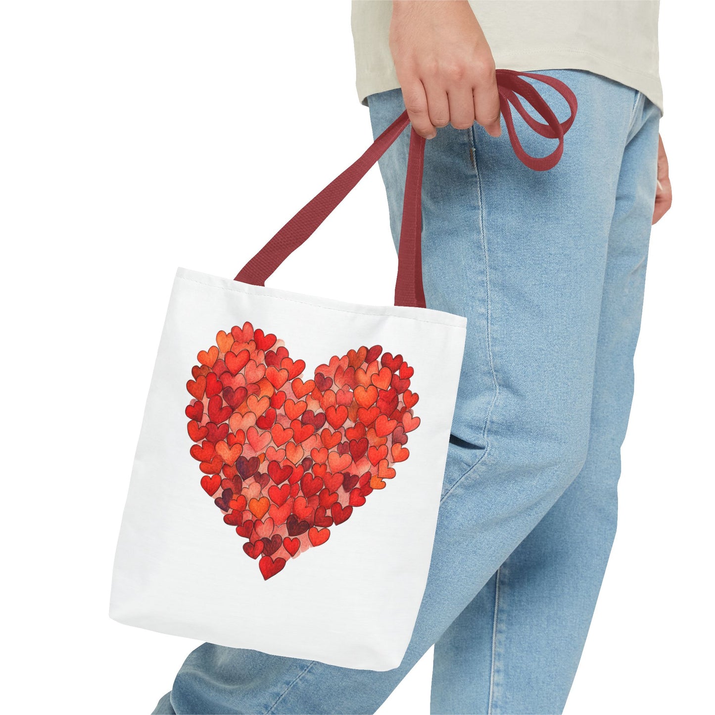 "Hearts in Heart" Tote