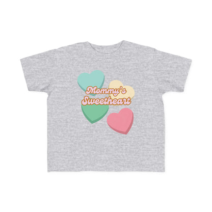 "Mommy's Sweetheart" Toddler's Jersey Tee