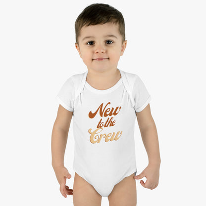 "New to Crew" Infant Bodysuit Style-02