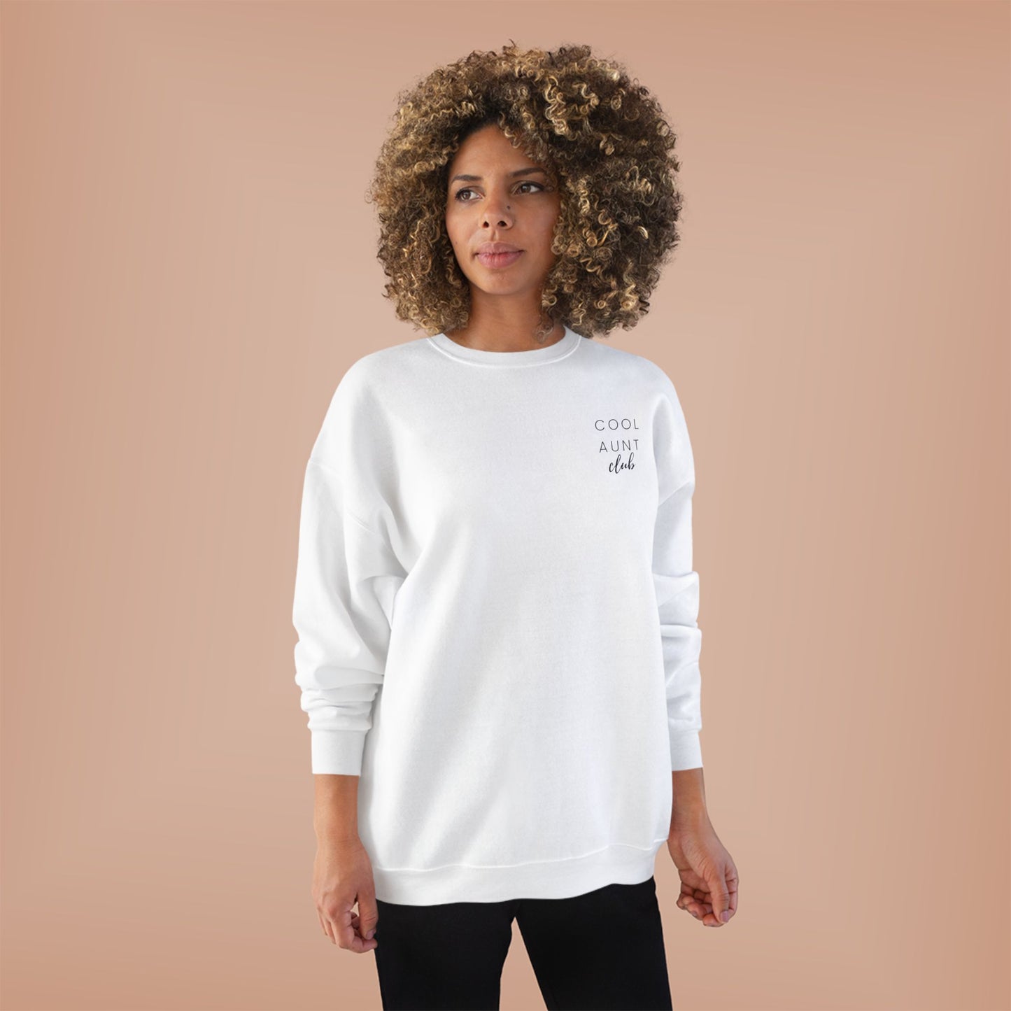 "Cool Aunt Club" Crewneck Sweatshirt