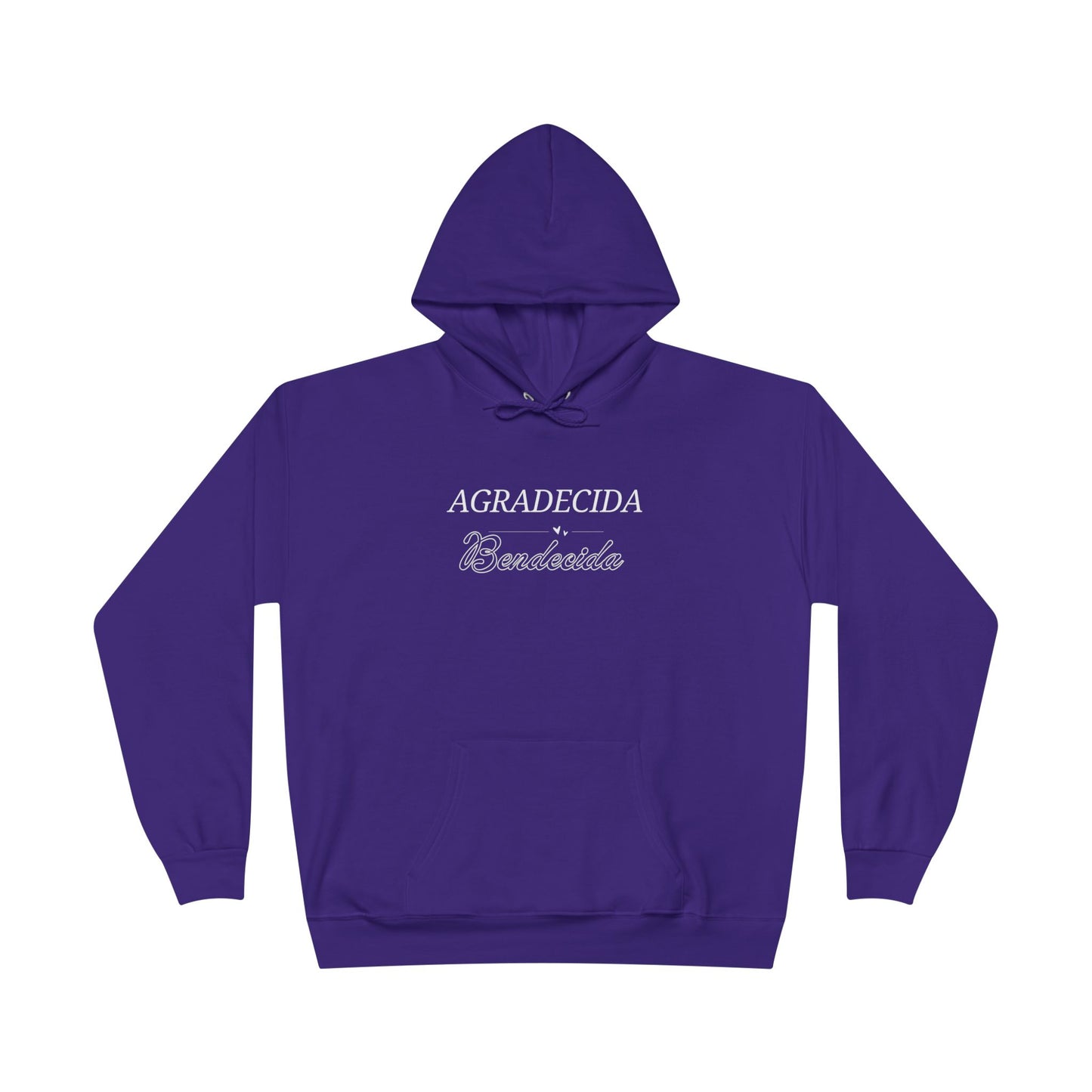 "Agradecida" Pullover Hoodie Sweatshirt