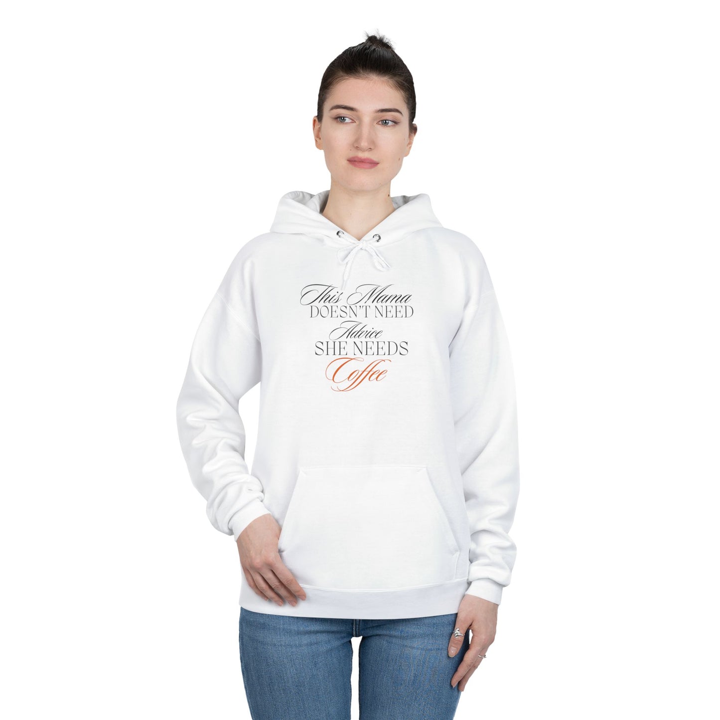 "No Advice- Coffee" Pullover Hoodie Sweatshirt