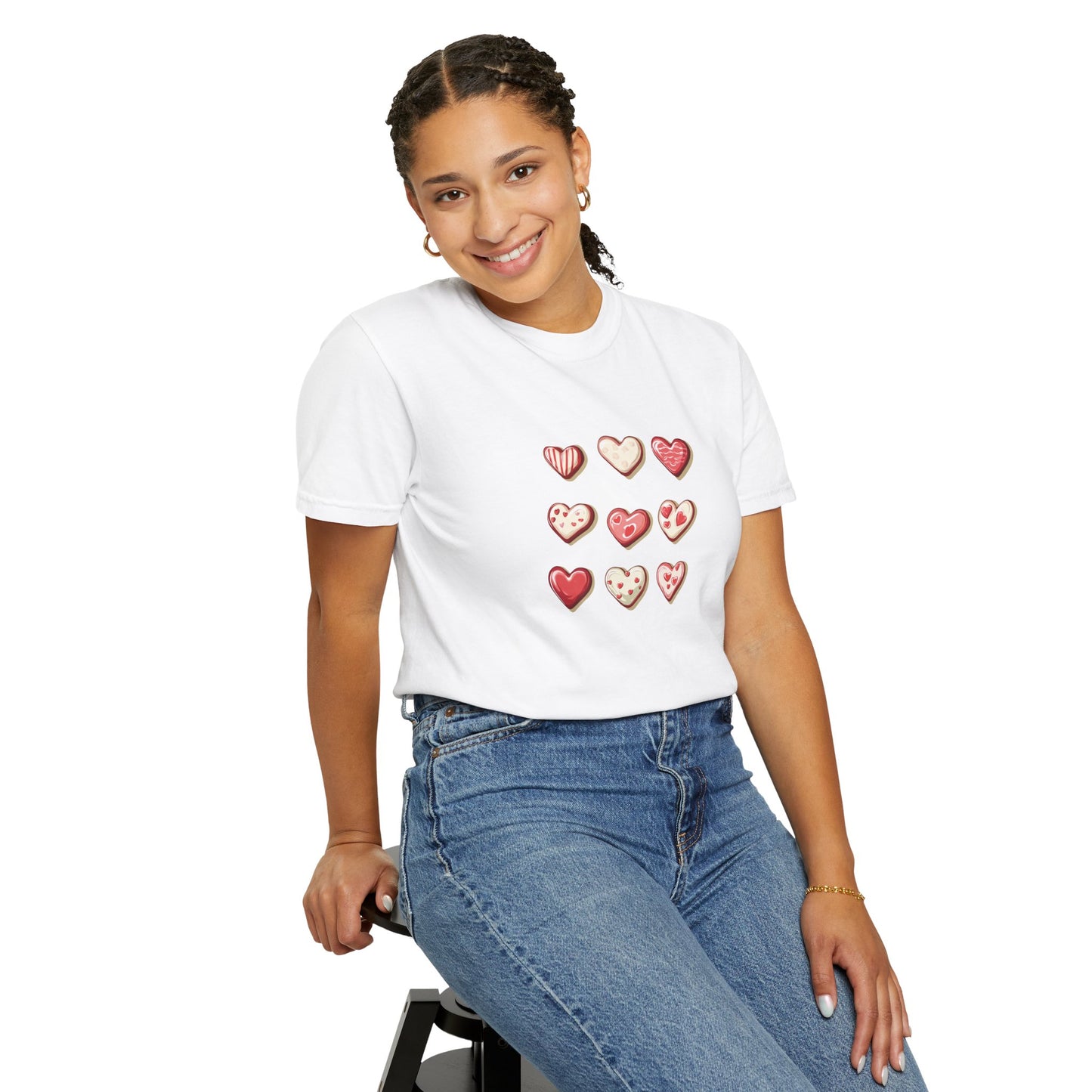 "Baked Goods Hearts" T-shirt