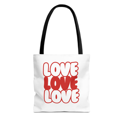 "Love, Love, Love" Tote