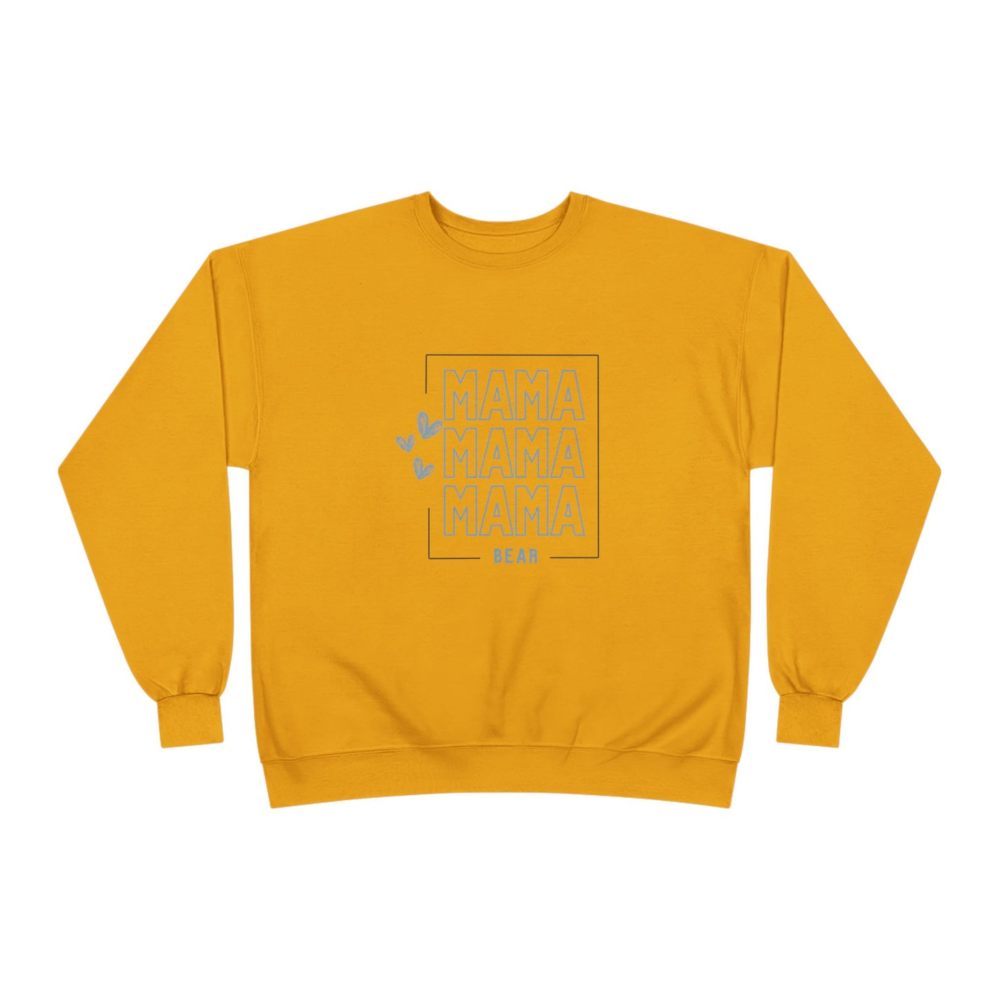 "Mama Bear - hearts" Crewneck Sweatshirt