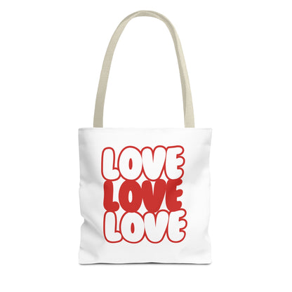 "Love, Love, Love" Tote