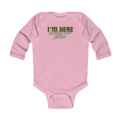 “Calling the Shots” Long Sleeve Bodysuit