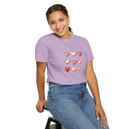 "Baked Goods Hearts" T-shirt