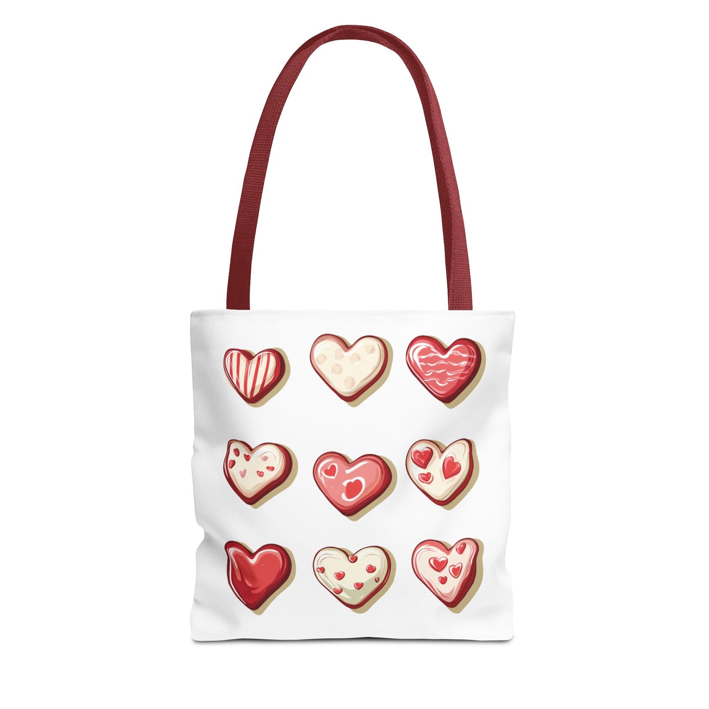 "Baked Goods Hearts" Tote