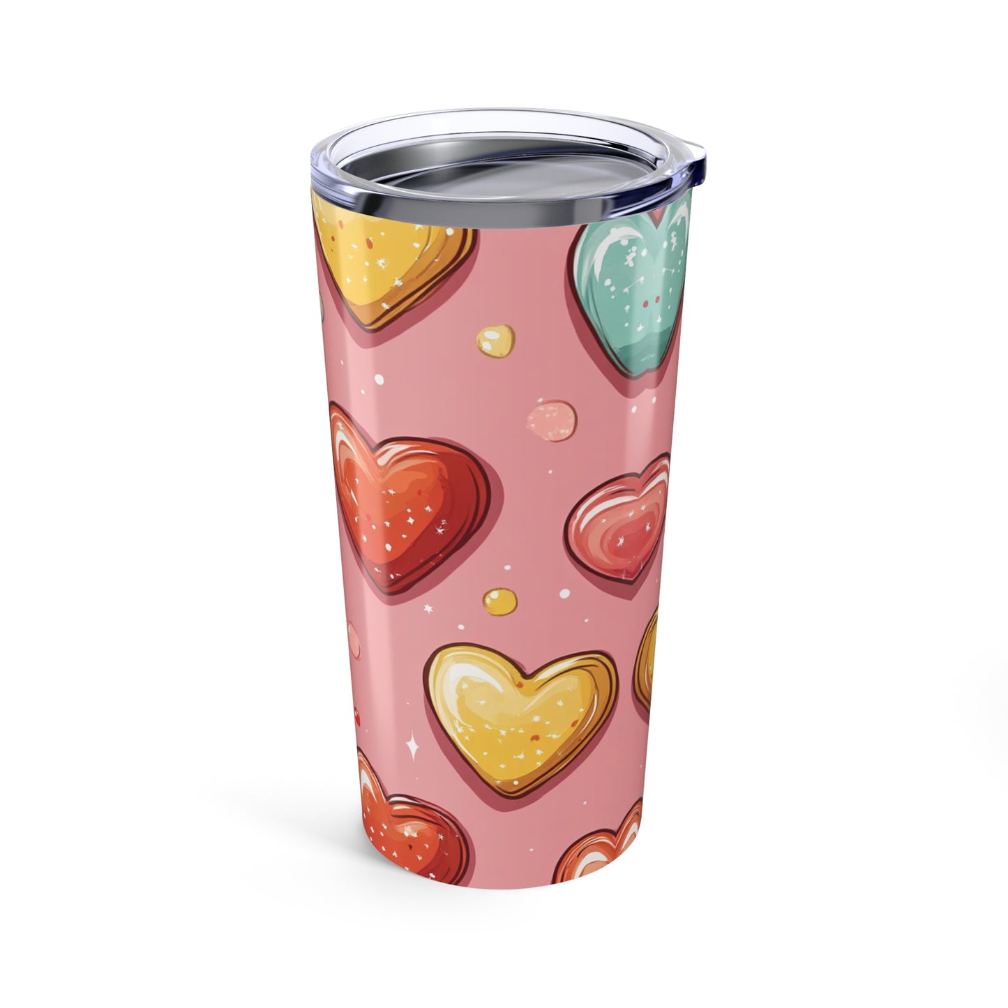 "Heart Candy" - Pink Tumbler