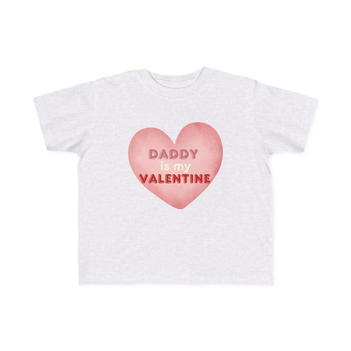 "Daddy's Valentine" Toddler's Jersey Tee