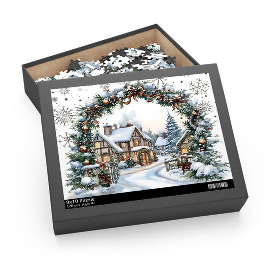 Christmas Wreath Puzzle (120 Piece)