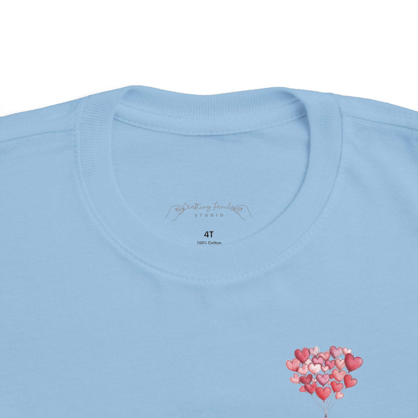 "Love is in the Air" Toddler's Jersey Tee