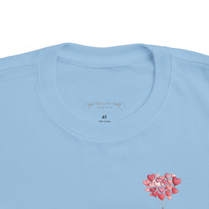 "Love is in the Air" Toddler's Jersey Tee