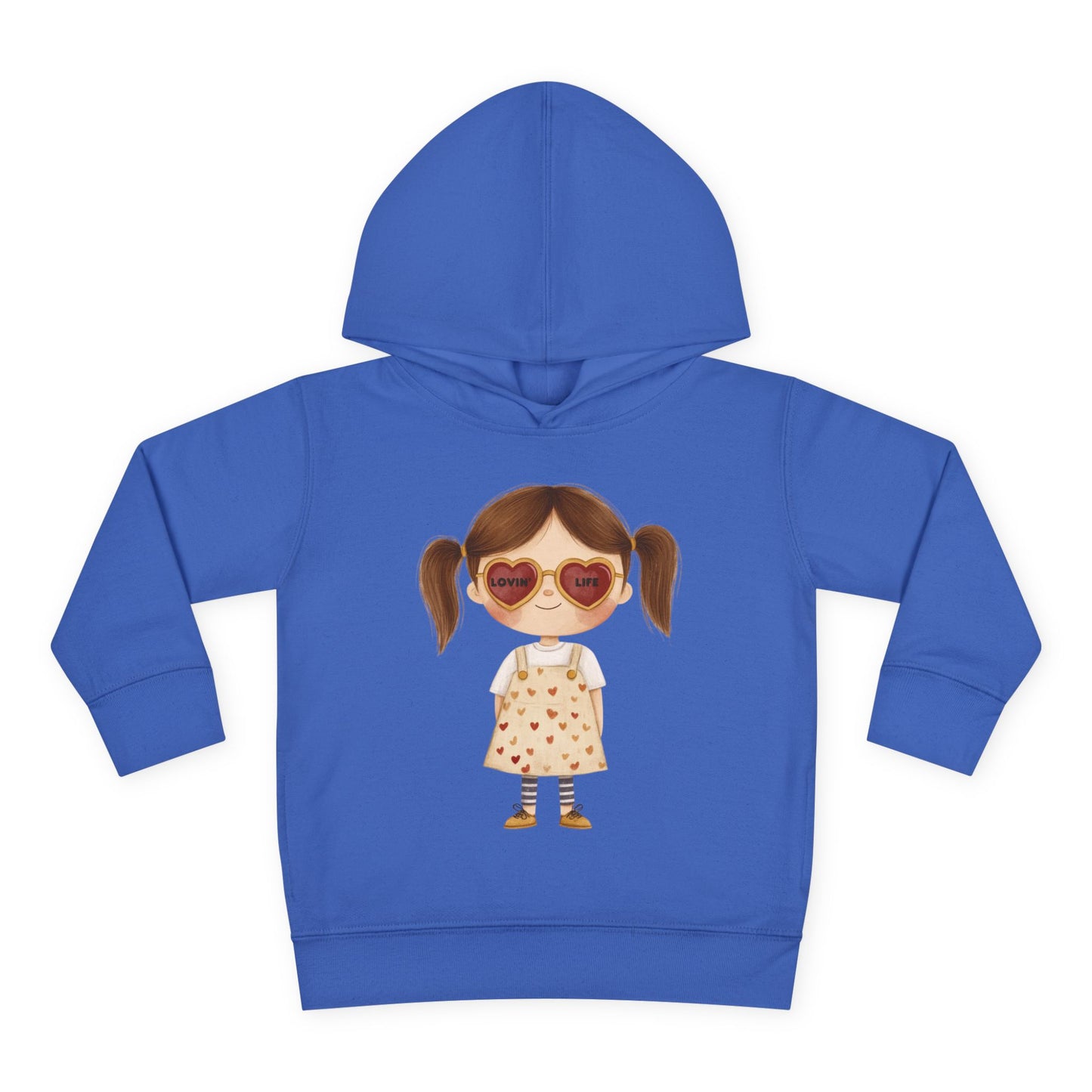 "Lovin Life Toddler Girl" - Fleece Hoodie