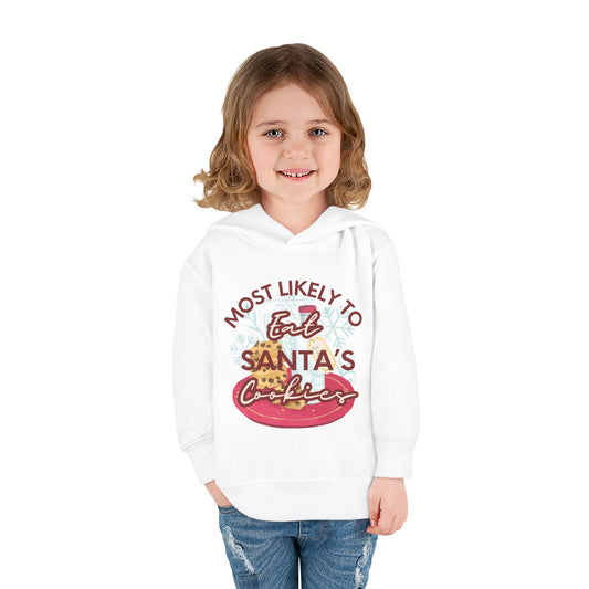 Holiday- "Eat Santa's Cookie" - Fleece Hoodie