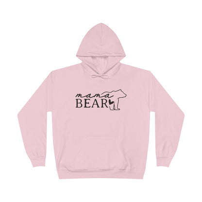 "Mama Bear Silhouette" Pullover Hoodie Sweatshirt