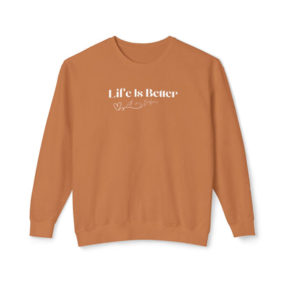 Personalized “Better with My Babies" Crewneck Sweatshirt