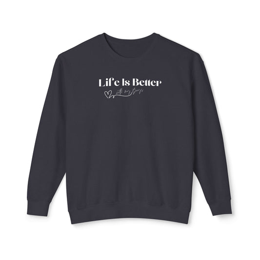 "Better with My Boys" Crewneck Sweatshirt