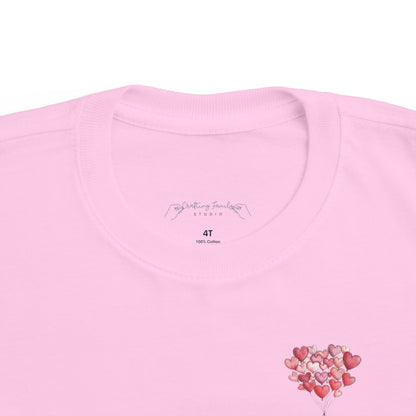 "Love is in the Air" Toddler's Jersey Tee