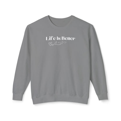 "Better with My Boys" Crewneck Sweatshirt