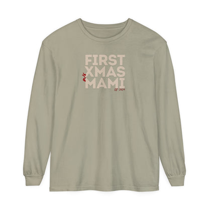Holiday - "First Christmas - Mami" Long Sleeve T-Shirt