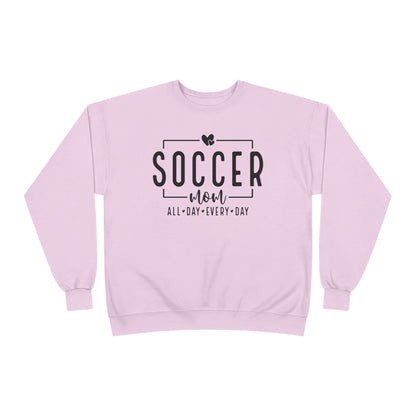 "All Day, Every Day" Soccer Mom Crewneck Sweatshirt