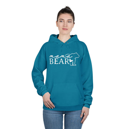 "Mama Bear Silhouette" Pullover Hoodie Sweatshirt