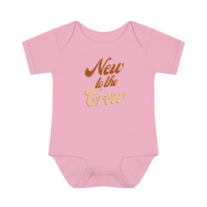 "New to Crew" Infant Bodysuit Style-02