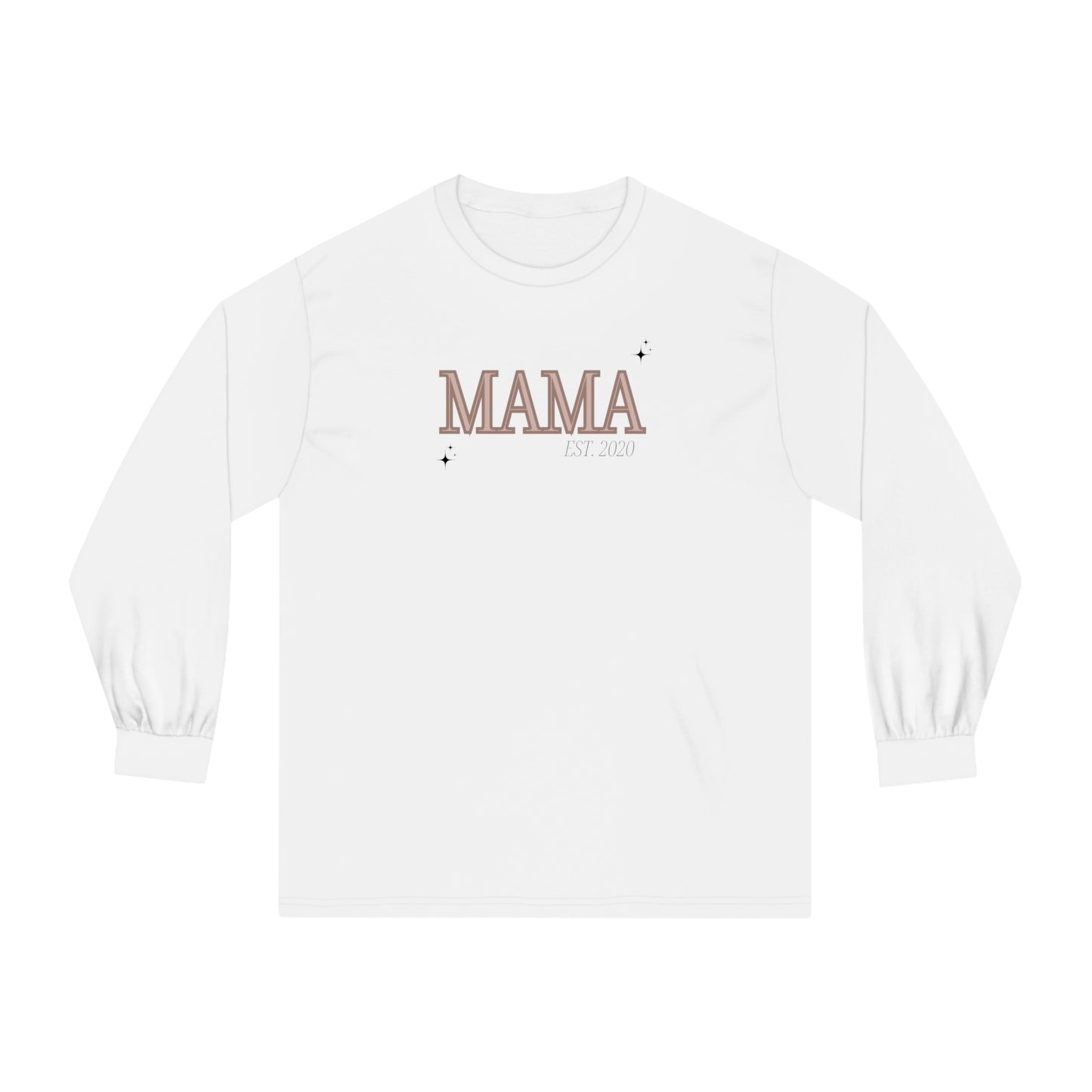 “EST. MAMA” Long Sleeve T-Shirt