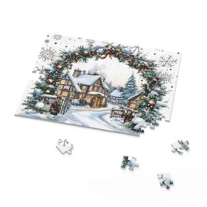 Christmas Wreath Puzzle (120 Piece)