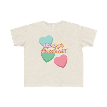 "Mommy's Sweetheart" Toddler's Jersey Tee