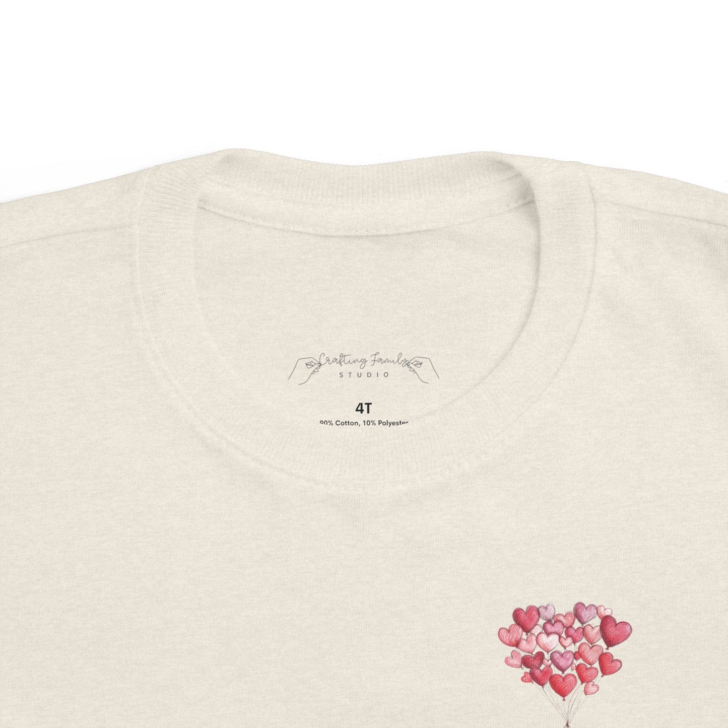 "Love is in the Air" Toddler's Jersey Tee