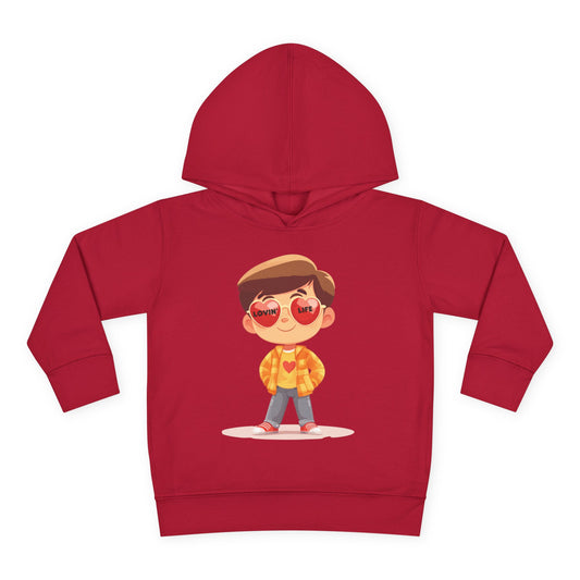 "Lovin Life Toddler Boy" - Fleece Hoodie