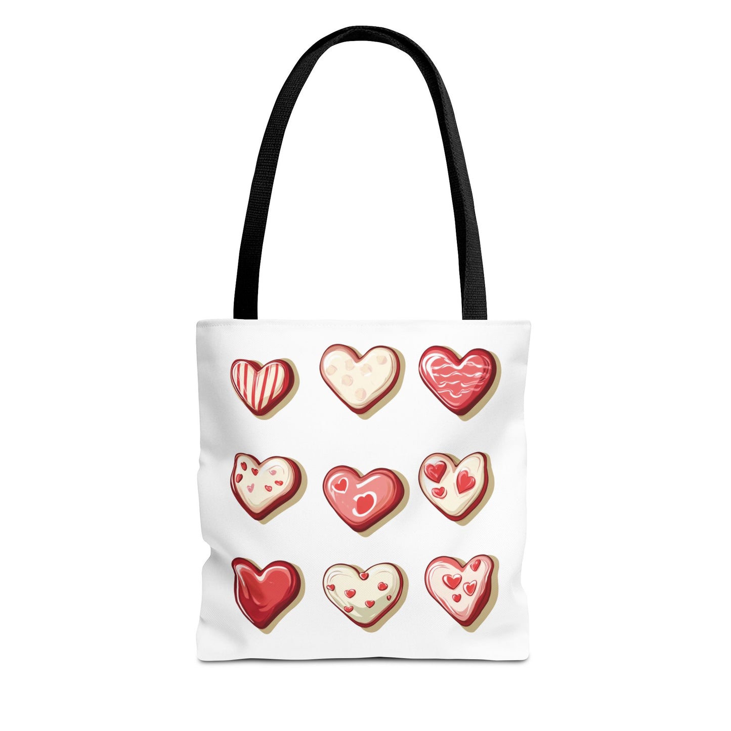 "Baked Goods Hearts" Tote