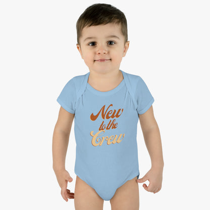 "New to Crew" Infant Bodysuit Style-02