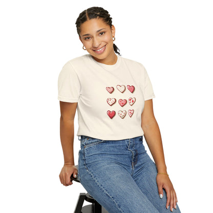 "Baked Goods Hearts" T-shirt