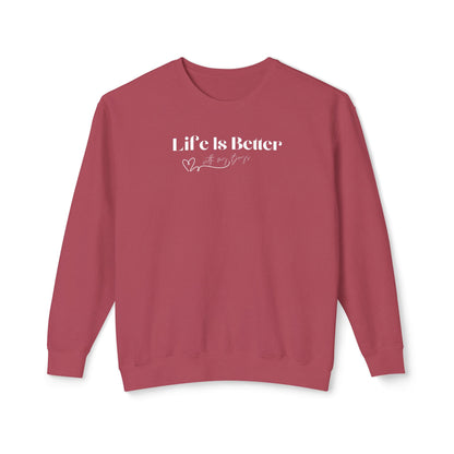"Better with My Boys" Crewneck Sweatshirt