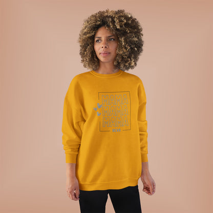 "Mama Bear - hearts" Crewneck Sweatshirt