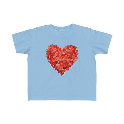 "Hearts in Heart" Toddler's Jersey Tee