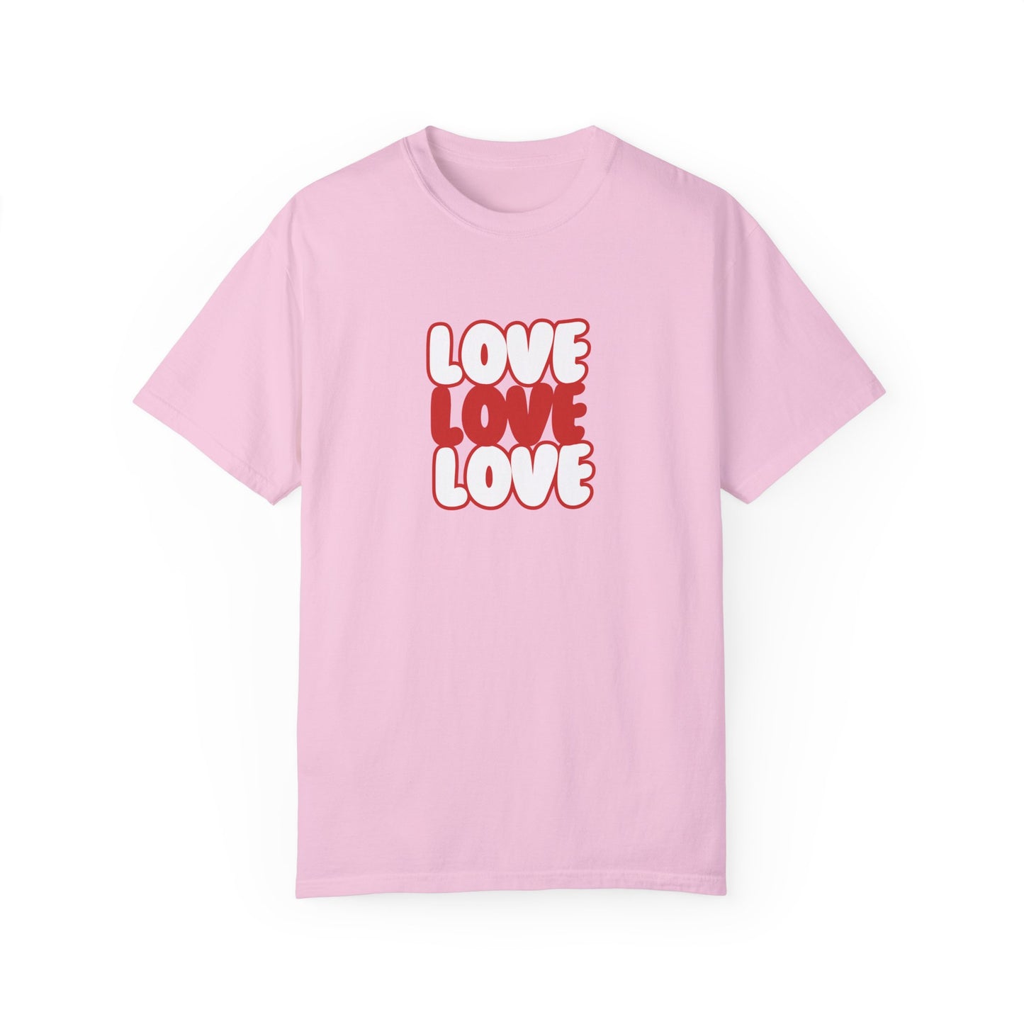 "Love, Love, Love" T-shirt