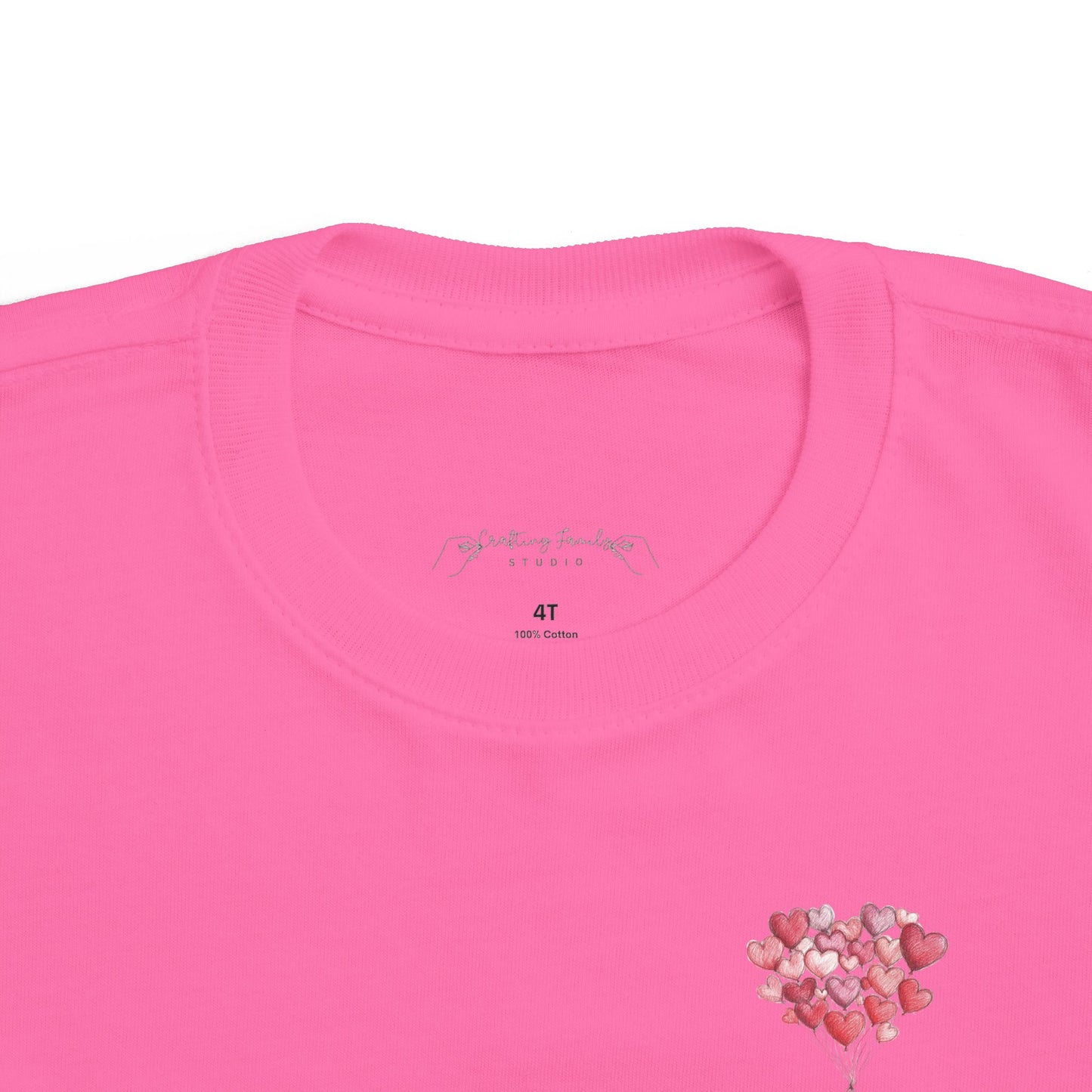 "Love is in the Air" Toddler's Jersey Tee