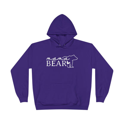 "Mama Bear Silhouette" Pullover Hoodie Sweatshirt